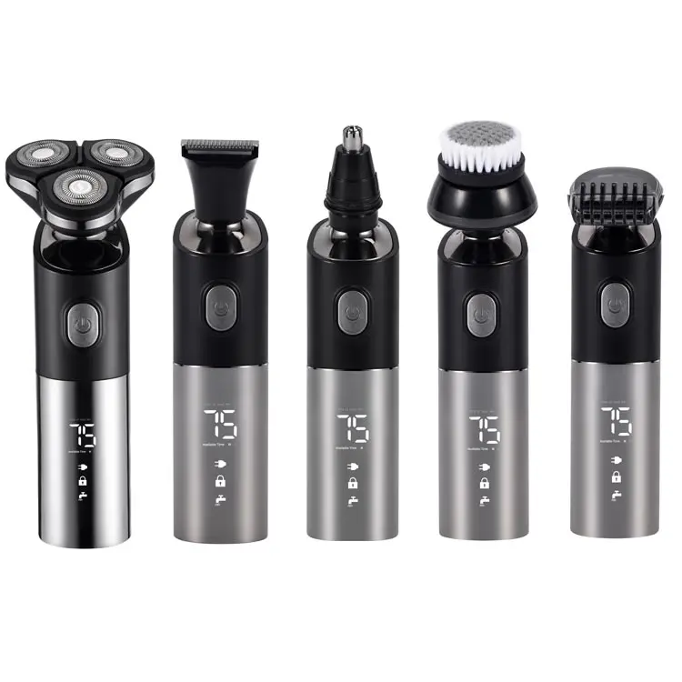 2026 New Model New Design Rechargeae Electric Shavers for Men Waterproof 5 in 1 Hair Clipper Shaver Nose and Pubic Hair Tr
2026 New Model New Design Rechargeae Electric Shavers for Men Waterproof 5 in 1 Hair Clipper Shaver Nose and Pubic Hair Tr