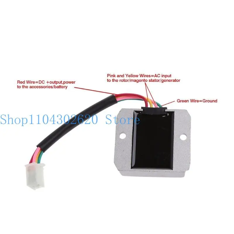 652F 4 Wires Regulator Rectifier for ATV GY6 50 150cc Motorcycle Scooter Moped Dirt Pit Bike High Quality
652F 4 Wires Regulator Rectifier for ATV GY6 50 150cc Motorcycle Scooter Moped Dirt Pit Bike High Quality