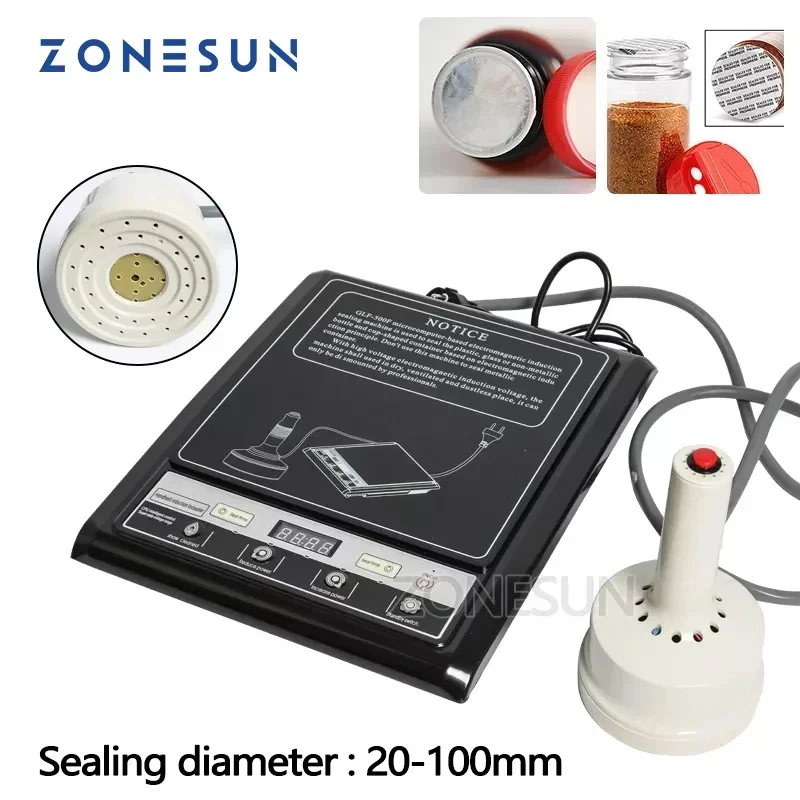 ZONESUN GLF-500F micro sealing machine hand-held electromagnetic induction aluminum foil sealing Continuous Induction Sealer
ZONESUN GLF-500F micro sealing machine hand-held electromagnetic induction aluminum foil sealing Continuous Induction Sealer