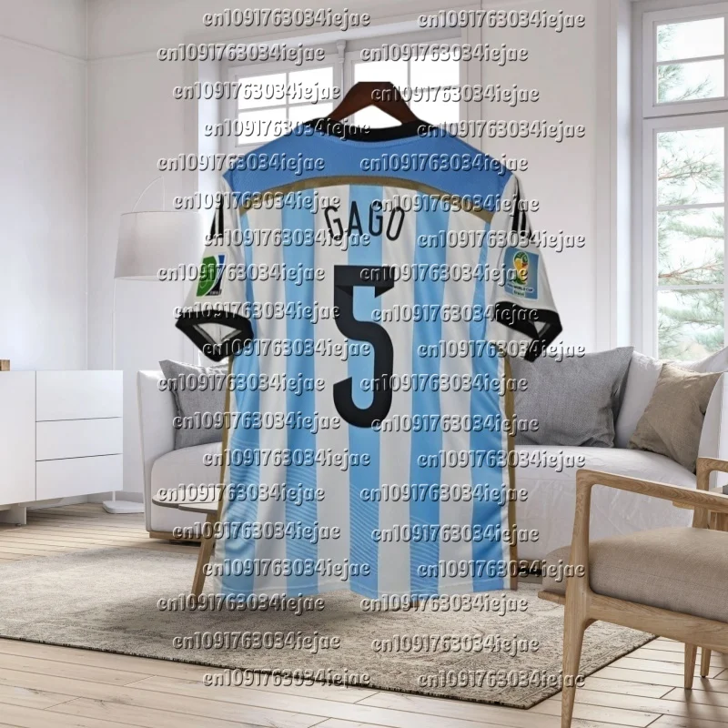 10th Maria Cup 50th Anniversary Edition 3D Printed Football Suit in Argentina, Breathable, Comfortable, Adult Short Sleeve
10th Maria Cup 50th Anniversary Edition 3D Printed Football Suit in Argentina, Breathable, Comfortable, Adult Short Sleeve