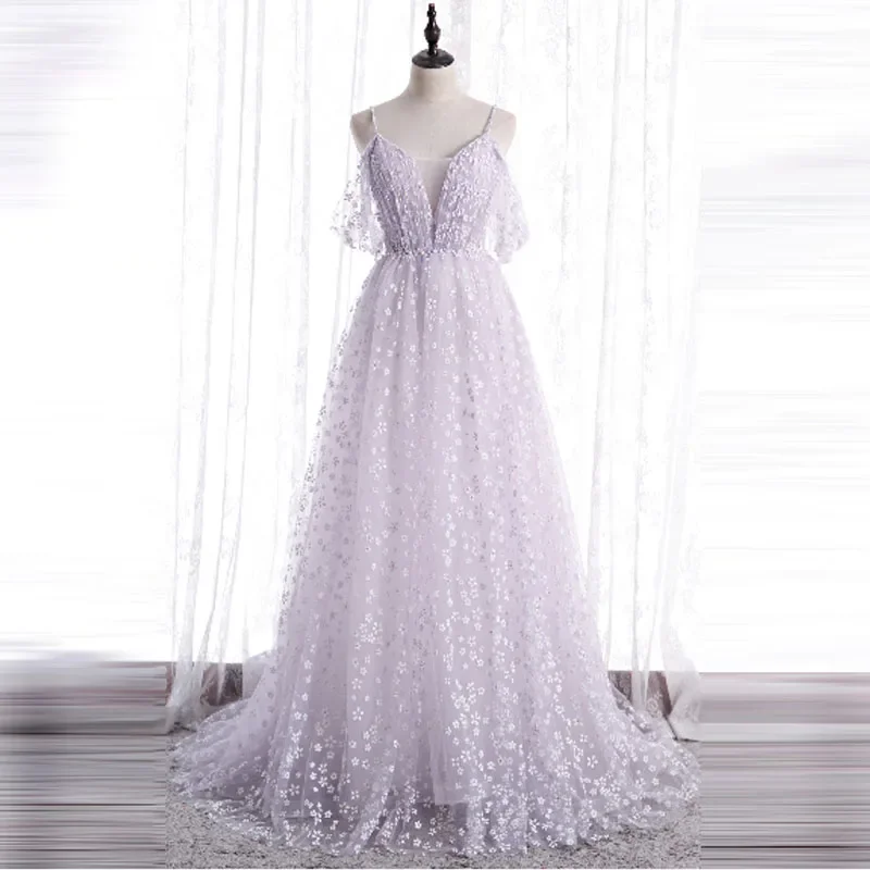 Customized Evening Dress White Flower Spaghetti Strap A-Line Lace Up Floor-Length Trailing Plus size Woman Party Formal Gown
Customized Evening Dress White Flower Spaghetti Strap A-Line Lace Up Floor-Length Trailing Plus size Woman Party Formal Gown