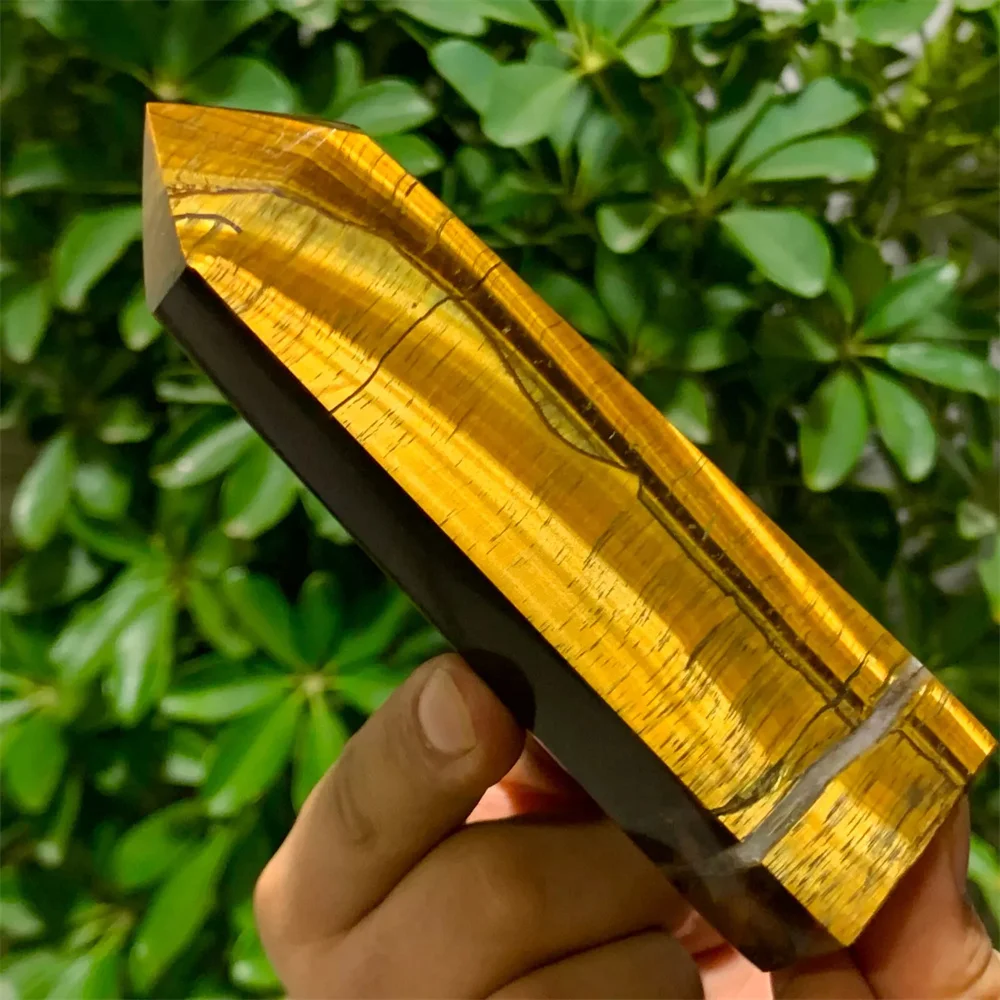 Natural Tiger's Eye Stone Crystal Energy Tower, Reiki healing, gifts, room decoration, meditation, demagnetization
Natural Tiger's Eye Stone Crystal Energy Tower, Reiki healing, gifts, room decoration, meditation, demagnetization