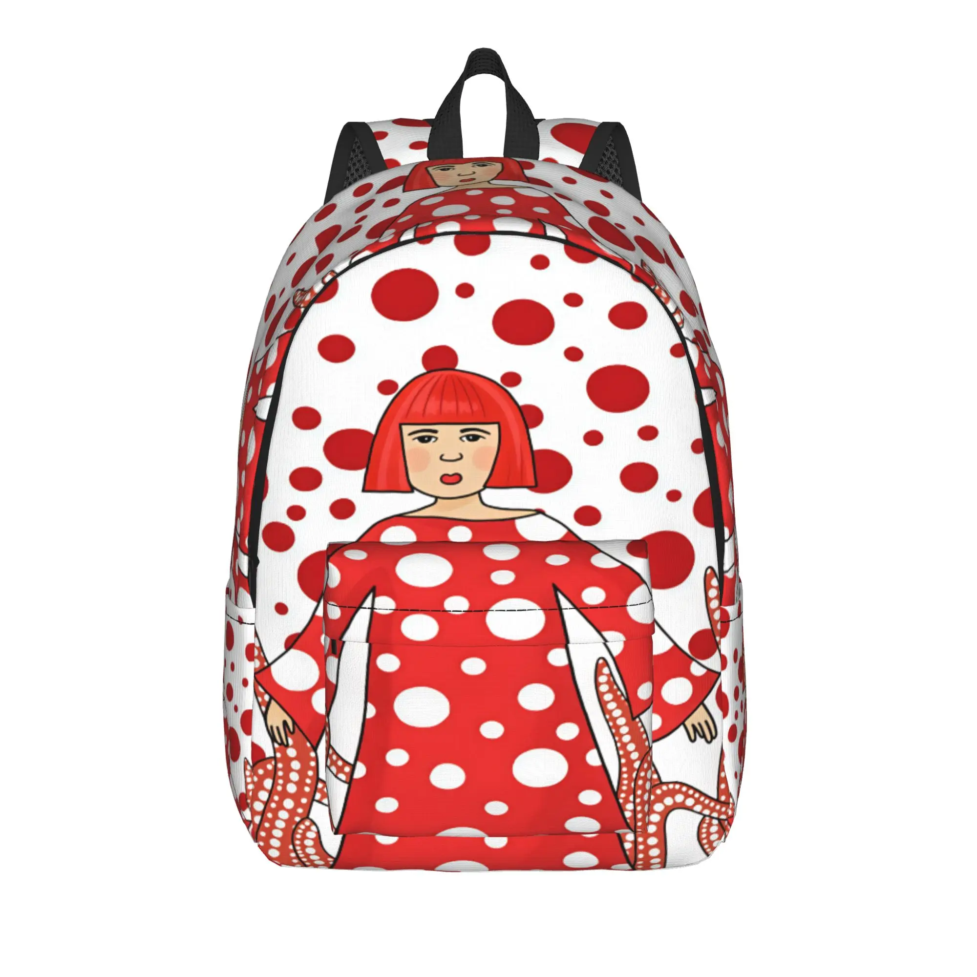 Yayoi Kusama Backpack Fashion Backpacks Girl Travel Soft High School Bags Colorful Rucksack
Yayoi Kusama Backpack Fashion Backpacks Girl Travel Soft High School Bags Colorful Rucksack