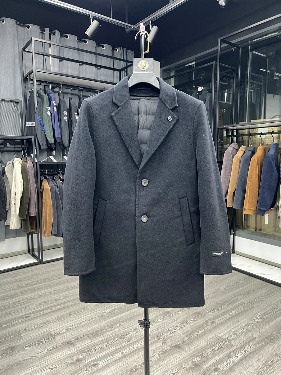 Double-Sided Woolen Men's Jaet Coat Warm down Vest Inner Wear One Clothes Two Wear Japanese Sle Mid-Length Outerwear
Double-Sided Woolen Men's Jaet Coat Warm down Vest Inner Wear One Clothes Two Wear Japanese Sle Mid-Length Outerwear
