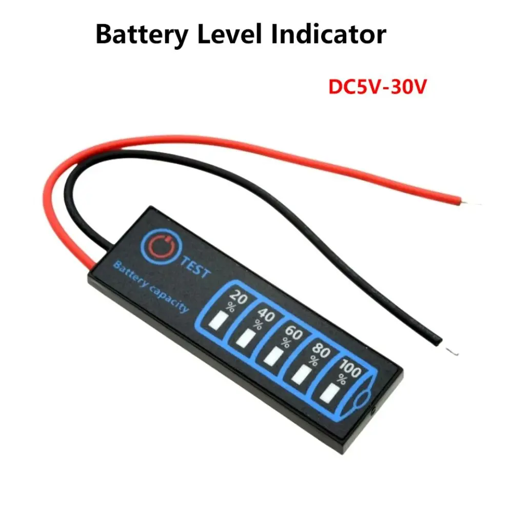 Индикатор уровня заряда батареи DC5V-30V 2-8S, тройная литиевая батарея, тестер емкости дисплея, свинцово-кислотный литий-железо-фосфатный
Индикатор уровня заряда батареи DC5V-30V 2-8S, тройная литиевая батарея, тестер емкости дисплея, свинцово-кислотный литий-железо-фосфатный