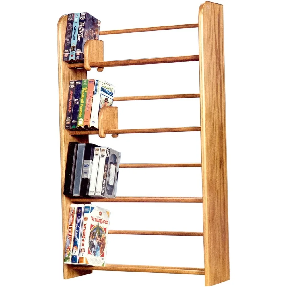 Hill 05 Series Dowel Style DVD/VHS Storage Rack, Real Oak Wood Media & Display Shelves, Handcrafted in the USA
Hill 05 Series Dowel Style DVD/VHS Storage Rack, Real Oak Wood Media & Display Shelves, Handcrafted in the USA