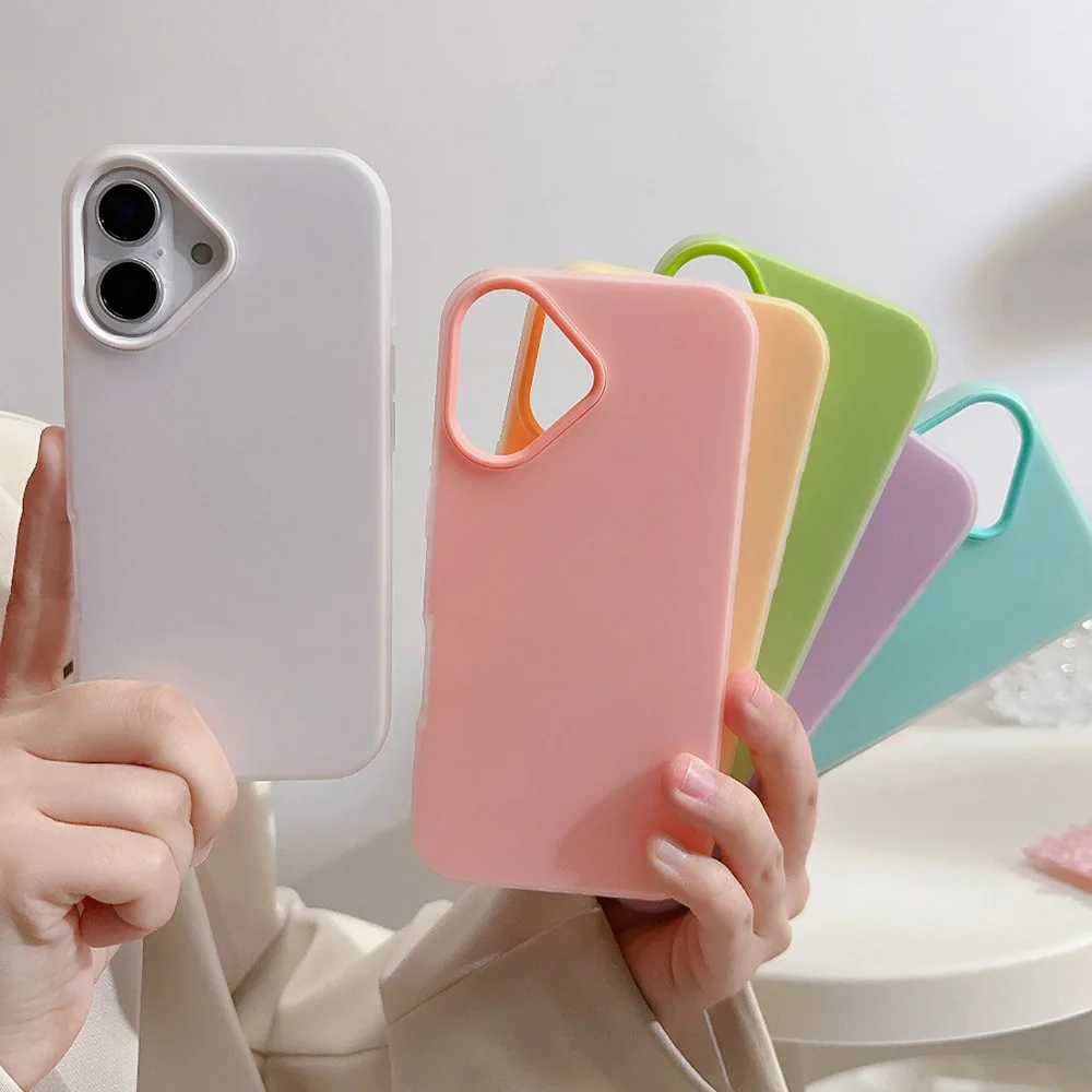 Candy Shockproof Silicone Bumper Phone Case For iPhone 13 11 12 14 15 16 Pro Max Plus 2 in 1 Removable Soft Transparent Cover
Candy Shockproof Silicone Bumper Phone Case For iPhone 13 11 12 14 15 16 Pro Max Plus 2 in 1 Removable Soft Transparent Cover