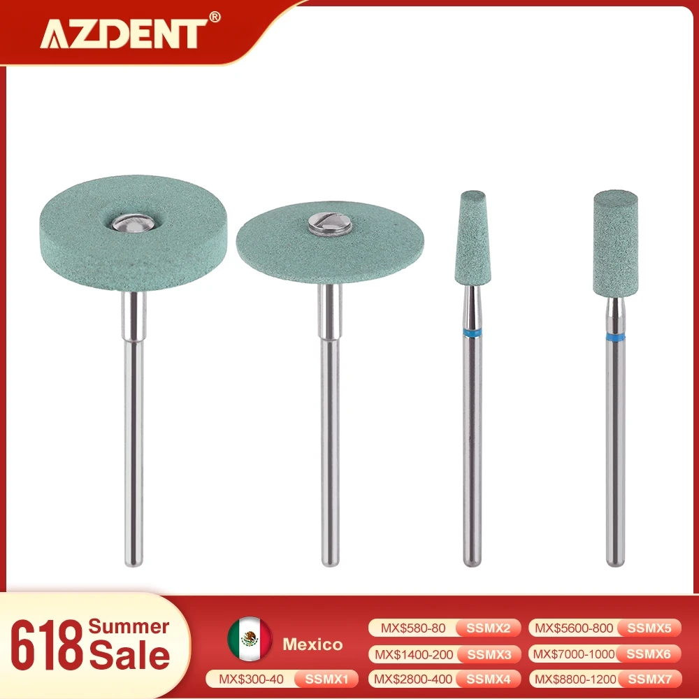 AZDENT Dental Ceramic Diamond Grinder Zirconia Porcelain Polisher Lab Dia.2.35mm HP Medium Grit Polishing Dentistry Tools
AZDENT Dental Ceramic Diamond Grinder Zirconia Porcelain Polisher Lab Dia.2.35mm HP Medium Grit Polishing Dentistry Tools