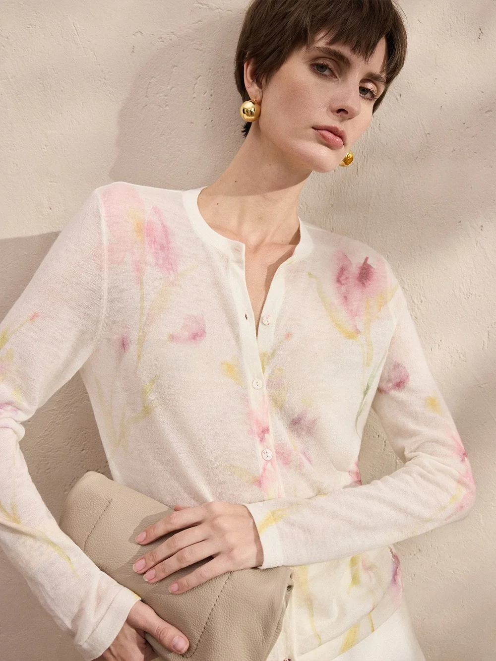 Mannala Hand-Painted Watercolor Light Weight Super Soft Wool Knitted Sweater Q2644 Women's Spring Faion Casual Knitwear
Mannala Hand-Painted Watercolor Light Weight Super Soft Wool Knitted Sweater Q2644 Women's Spring Faion Casual Knitwear