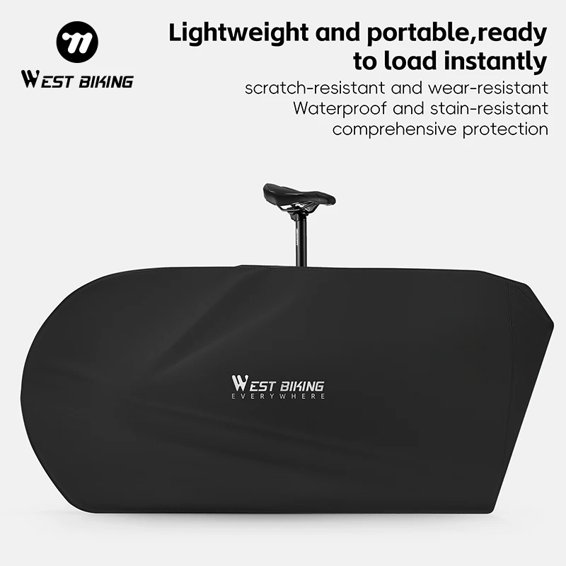 WEST BIKING Portable Bike Storage Bag Waterproof MTB Road Bike Storage Bag Foldable Lightweight Outdoor Journey Carried Bike Bag
WEST BIKING Portable Bike Storage Bag Waterproof MTB Road Bike Storage Bag Foldable Lightweight Outdoor Journey Carried Bike Bag