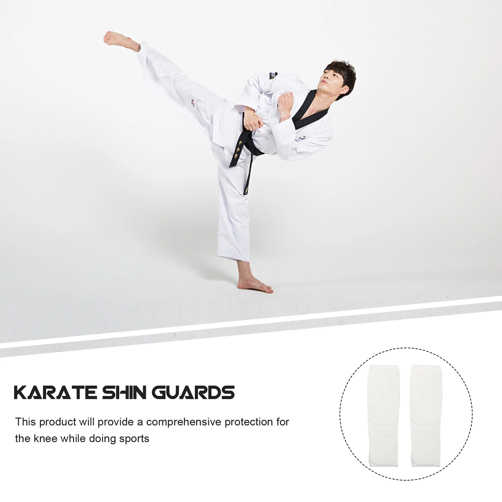 1Pair Eva Shin Guards for Karate Breathable Adult Taekwondo Leg Protectors Lightweight Outdoor Sports Pads with Full Protection
1Pair Eva Shin Guards for Karate Breathable Adult Taekwondo Leg Protectors Lightweight Outdoor Sports Pads with Full Protection