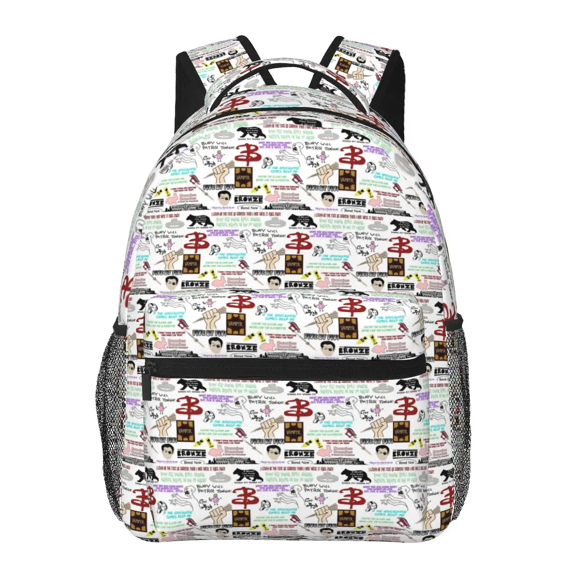 Buffy The Vampire Slayer Collage Student Backpack School Bag Hiking Travel Daypack for Boys Girls Fashion Bookbag Shoulder Bags
Buffy The Vampire Slayer Collage Student Backpack School Bag Hiking Travel Daypack for Boys Girls Fashion Bookbag Shoulder Bags