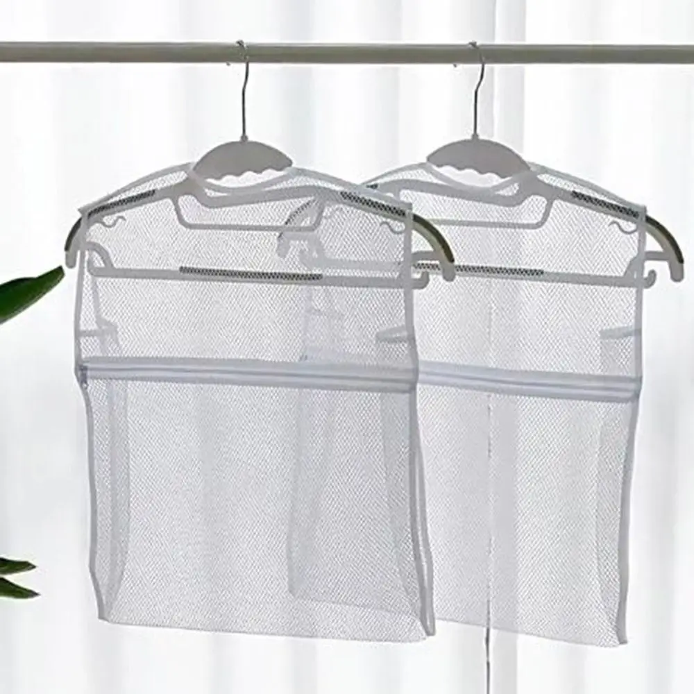 2Pcs Folding Shoe Drying Net Reusable with zipper Slippers Sneakers Drying Racks Windproof Mesh Laundry Bag Outdoor
2Pcs Folding Shoe Drying Net Reusable with zipper Slippers Sneakers Drying Racks Windproof Mesh Laundry Bag Outdoor
