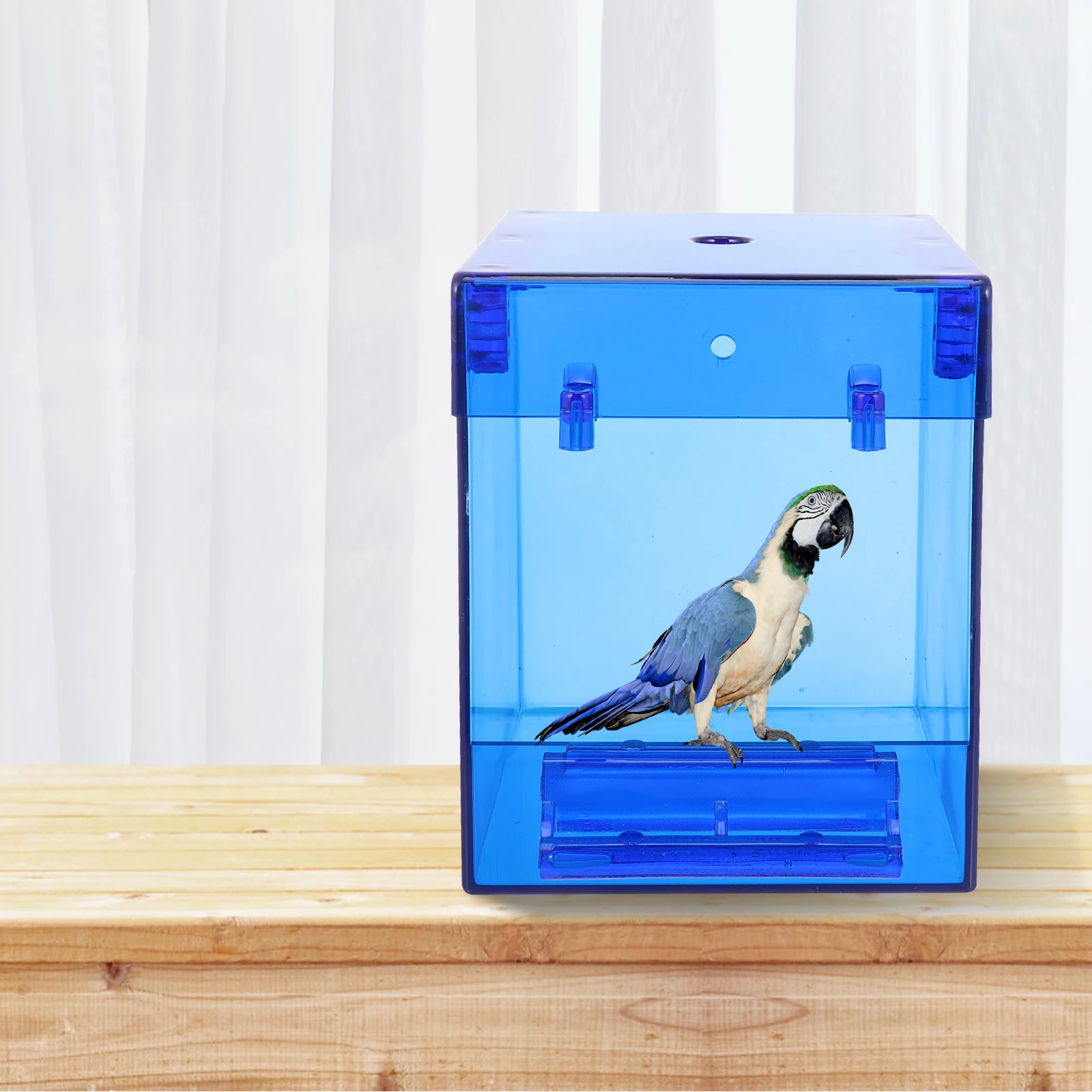 Bird Bath Box Eco friendly Hanging Bathtub for Parrot Sparrow Small Birds Shower Basin Pet Cage Accessory Transparent Clean
Bird Bath Box Eco friendly Hanging Bathtub for Parrot Sparrow Small Birds Shower Basin Pet Cage Accessory Transparent Clean