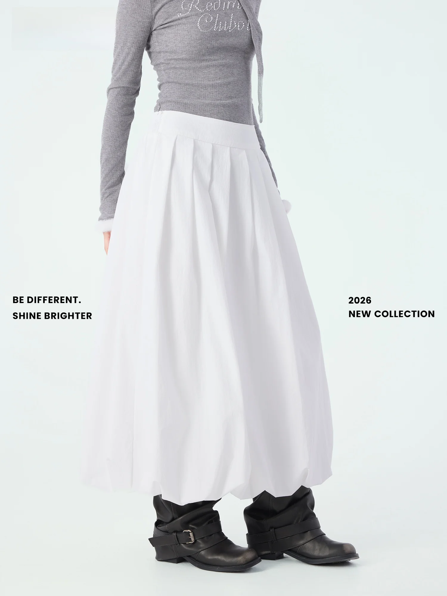 Didimax Spring New Sle Pleated White Flower Bud Skirt Lightweight f-length Women's Versatile Daily Polyester Fiber High ...
Didimax Spring New Sle Pleated White Flower Bud Skirt Lightweight f-length Women's Versatile Daily Polyester Fiber High ...