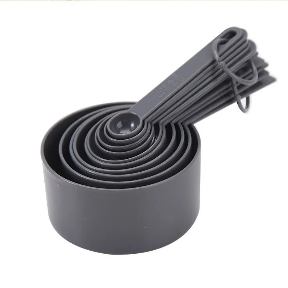 10pcs/set Stackable Kitchen Measuring Spoon Accurate Measurement Multipurpose Cooking Scale Tool Plastic with Scale
10pcs/set Stackable Kitchen Measuring Spoon Accurate Measurement Multipurpose Cooking Scale Tool Plastic with Scale
