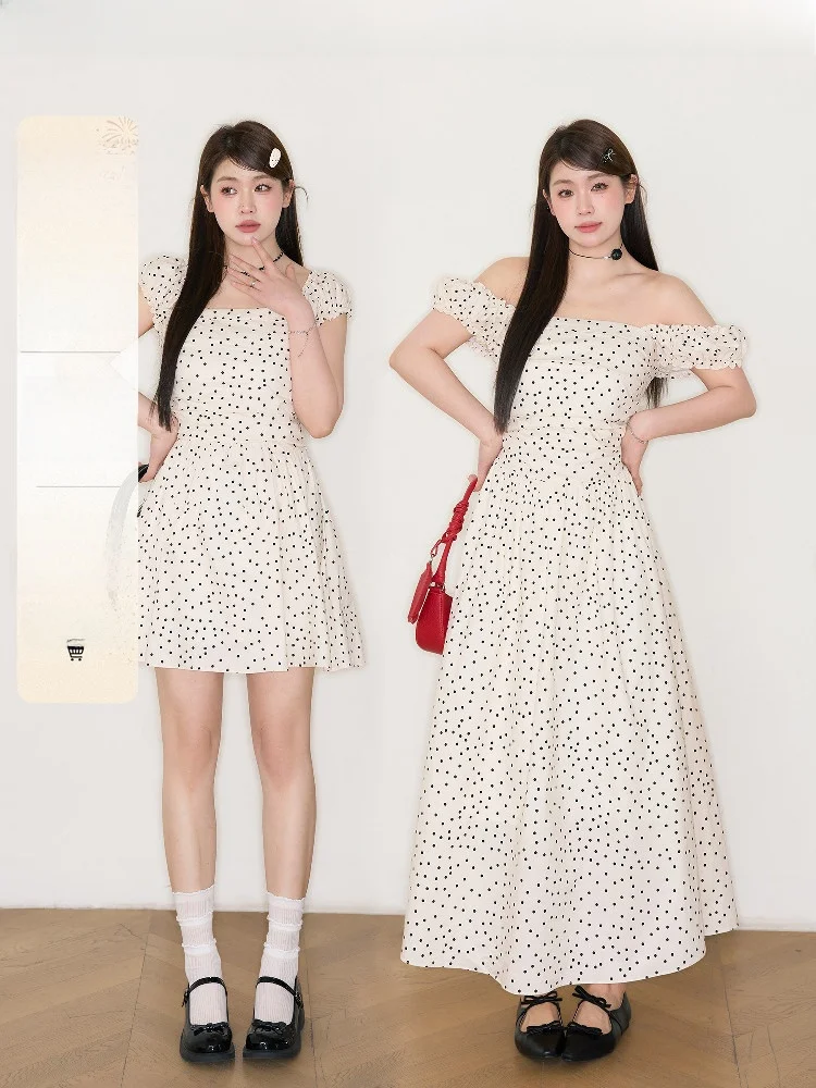 JULULOOK Женское летнее хлопковое платье больших размеров с квадратным вырезом, в горошек, с утягивающим эффектом на талии, из микрофибры
JULULOOK Женское летнее хлопковое платье больших размеров с квадратным вырезом, в горошек, с утягивающим эффектом на талии, из микрофибры