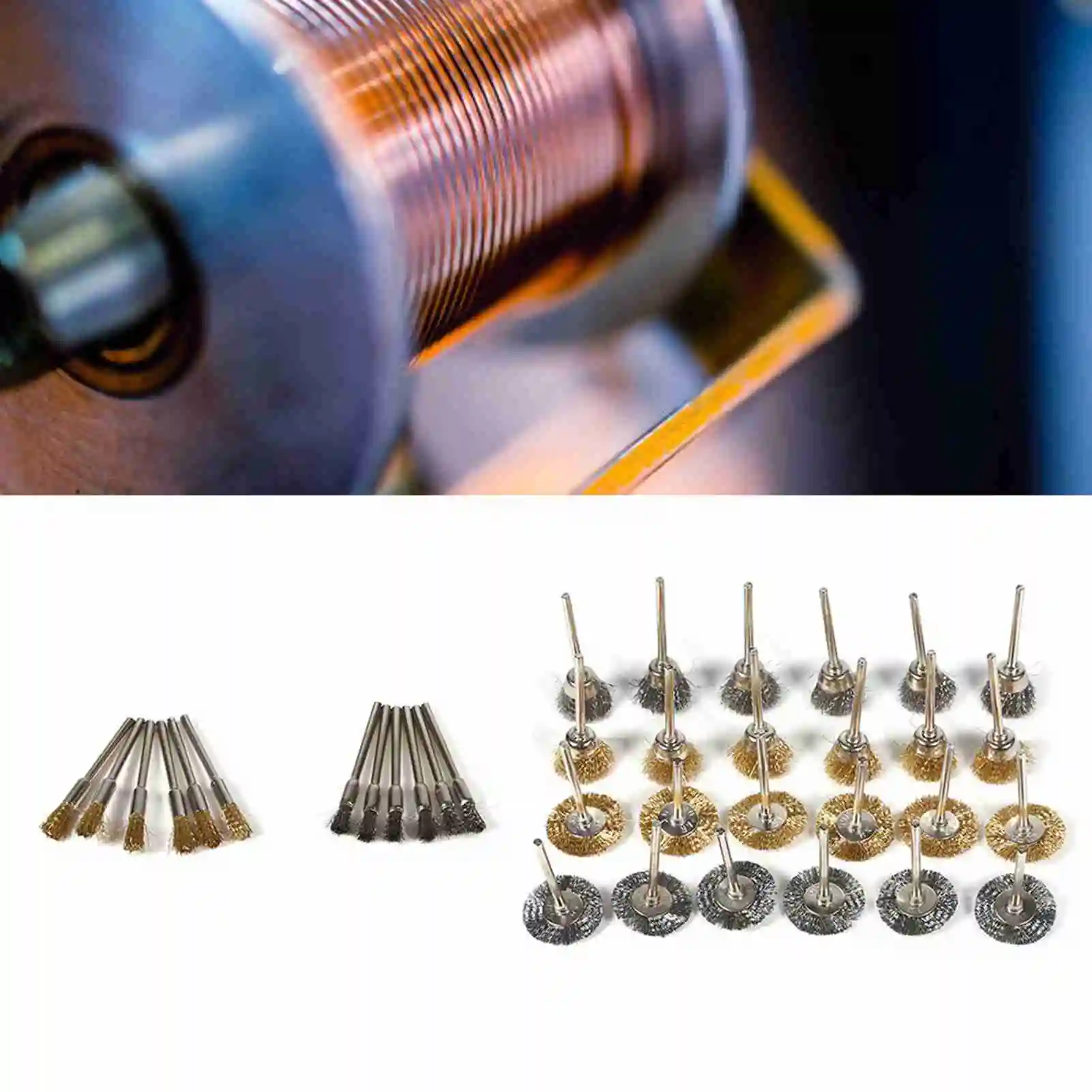Brass Steel Wire Brush Set Pen Cup Wheel Shaped Polishing Cleaning Rotary Tools Full Kit Wire Brush Brass Wire Brush
Brass Steel Wire Brush Set Pen Cup Wheel Shaped Polishing Cleaning Rotary Tools Full Kit Wire Brush Brass Wire Brush