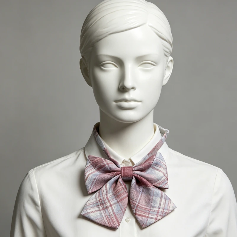 Japanese College Style School Uniform, Versatile Plaid Collar, Sweet Girl, School Style, No Bow Tie, Shirt Accessories
Japanese College Style School Uniform, Versatile Plaid Collar, Sweet Girl, School Style, No Bow Tie, Shirt Accessories