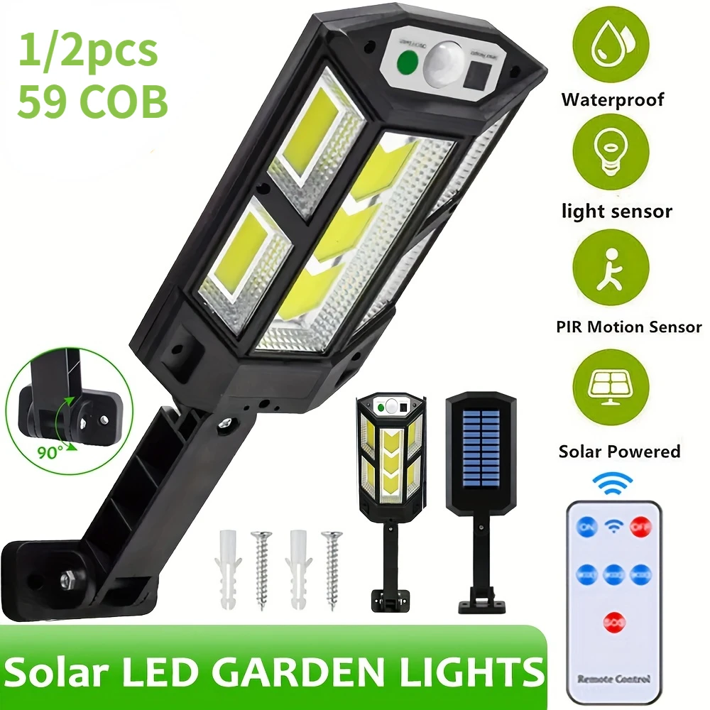 Водонепроницаемый настенный светильник на солнечной батарее, с датчиком движения, 3 режима
Водонепроницаемый настенный светильник на солнечной батарее, с датчиком движения, 3 режима