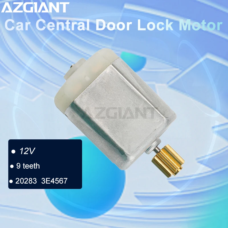 AZGIANT Car Door Lock Actuator Motor For Audi TT/RS3/RS6 C6 9 teeth High-Speed Motor 20283 3E4567 car gadgets
AZGIANT Car Door Lock Actuator Motor For Audi TT/RS3/RS6 C6 9 teeth High-Speed Motor 20283 3E4567 car gadgets