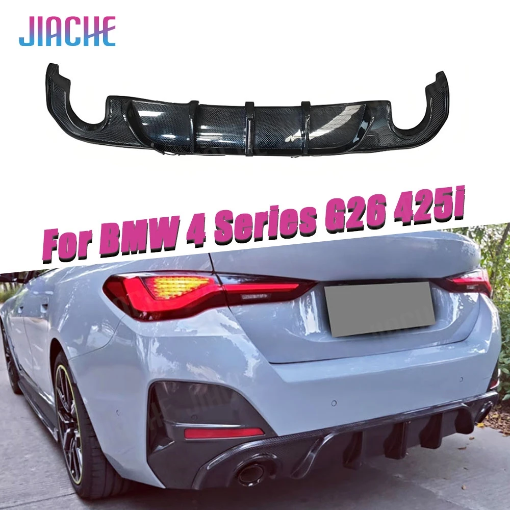 JIACHE для BMW 4 серии G26 425i M Sport 2020 + задний диффузор из углеродного волокна, тюнинг автомобиля, автоаксессуары, высокое качество FRP
JIACHE для BMW 4 серии G26 425i M Sport 2020 + задний диффузор из углеродного волокна, тюнинг автомобиля, автоаксессуары, высокое качество FRP