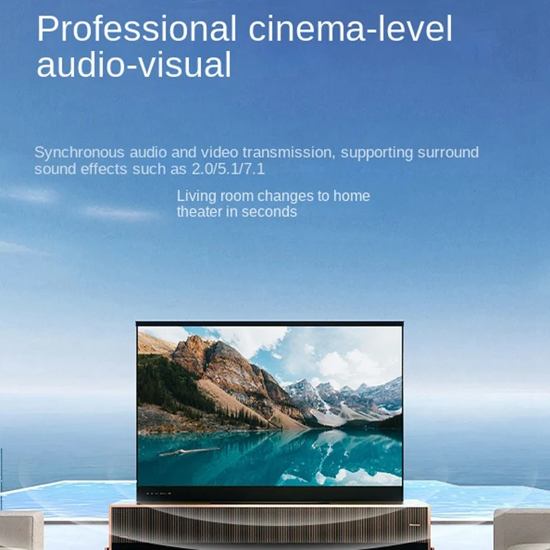 4K60hz-совместимый коммутатор 7,1, переключатель аудиоэкрана 1080 3 в 1 Out P, Коммутатор поддерживает 3D визуальные эффекты
4K60hz-совместимый коммутатор 7,1, переключатель аудиоэкрана 1080 3 в 1 Out P, Коммутатор поддерживает 3D визуальные эффекты