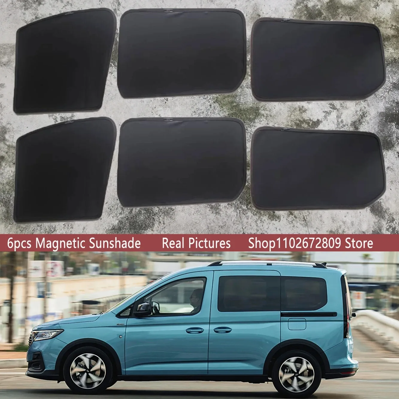 Magnetic Car Sunshade Shield Front Windshield Frame Curtain Sun Shade Accessories for Ford Tourneo Connect 2021 - 2025 2024 2023
Magnetic Car Sunshade Shield Front Windshield Frame Curtain Sun Shade Accessories for Ford Tourneo Connect 2021 - 2025 2024 2023