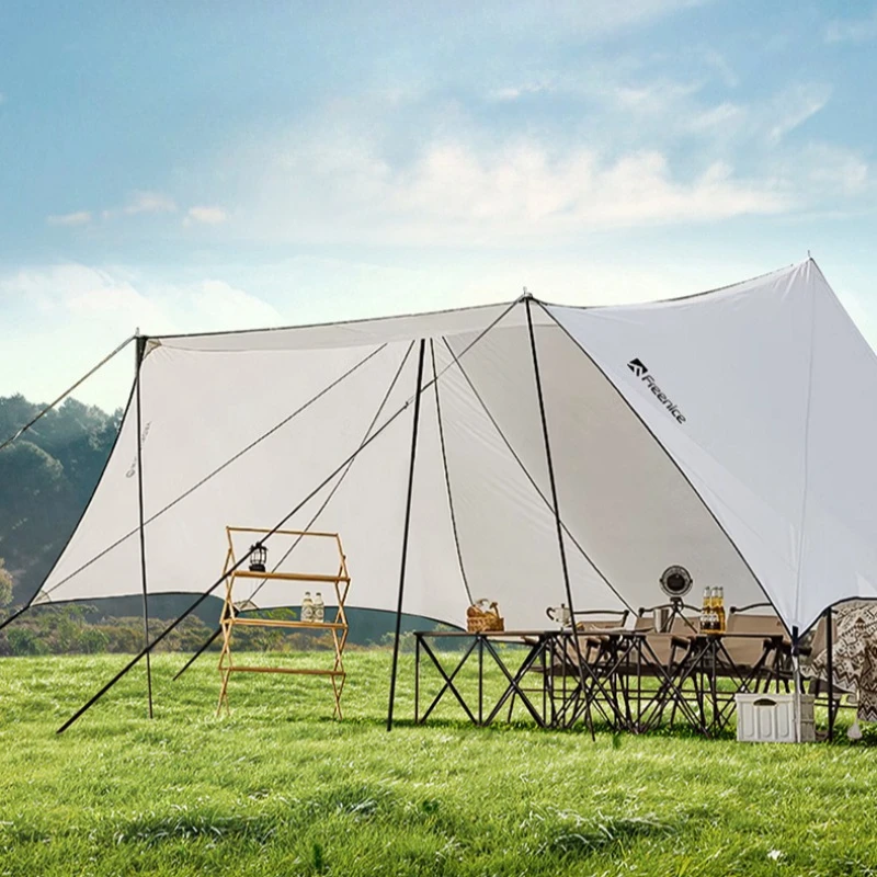 Camping Foldable Portable Sun Shelter Large Area Rainproof Easy Installation Sunshade Shelters Stable Durable Camping Equipment
Camping Foldable Portable Sun Shelter Large Area Rainproof Easy Installation Sunshade Shelters Stable Durable Camping Equipment