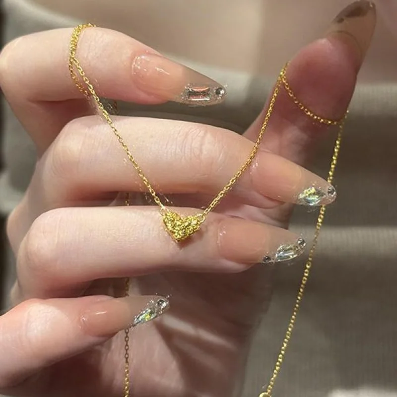 Ожерелье в форме сердца из стерлингового серебра 925 пробы, роскошное, модное и высококачественное изысканное ювелирное изделие, подарок для женщин.
Ожерелье в форме сердца из стерлингового серебра 925 пробы, роскошное, модное и высококачественное изысканное ювелирное изделие, подарок для женщин.