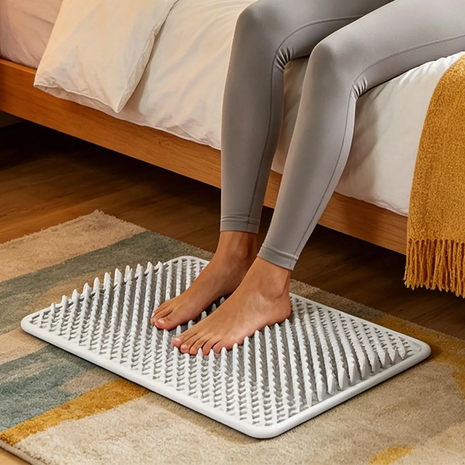 Feet Massage Point Pad Non Slip Foldable Relaxation Feet Massage Walking Standing Mat for Long Sitting People Elderly Women
Feet Massage Point Pad Non Slip Foldable Relaxation Feet Massage Walking Standing Mat for Long Sitting People Elderly Women