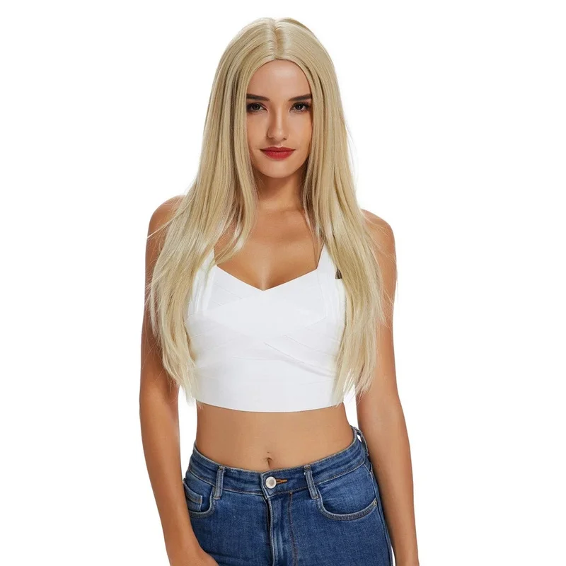 New Fashion Women's Golden Blond Straight Wigs20Inch
New Fashion Women's Golden Blond Straight Wigs20Inch