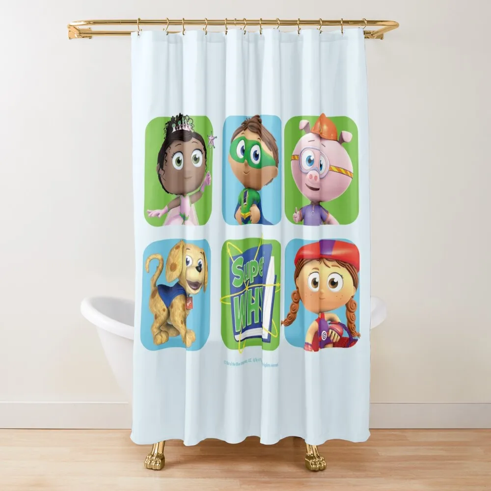 Super WHY! Super heroes Shower Curtain Transparent Bathroom Shower Shower Waterproof For Bathroom Curtain
Super WHY! Super heroes Shower Curtain Transparent Bathroom Shower Shower Waterproof For Bathroom Curtain