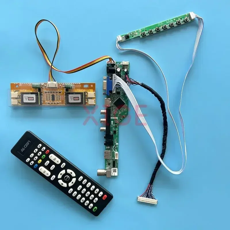 Controller Board Fit HSD190MGW1 SVA190WX1 TMS190WX1 Analog TV 4CCFL 1440*900 DIY Kit LVDS 30-Pin IR+USB+AV+HDMI+VGA LCD Display
Controller Board Fit HSD190MGW1 SVA190WX1 TMS190WX1 Analog TV 4CCFL 1440*900 DIY Kit LVDS 30-Pin IR+USB+AV+HDMI+VGA LCD Display