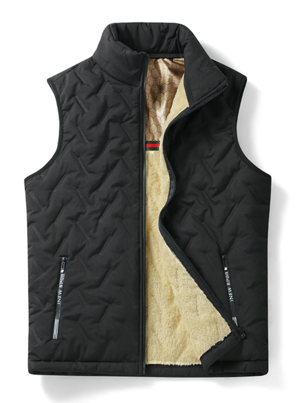 Trendy Lamb Velvet Jaet Men's Casual Sle Warmth Du down Cotton Coat Dad oulder Vest Autumn Winter Thiened Outerwear
Trendy Lamb Velvet Jaet Men's Casual Sle Warmth Du down Cotton Coat Dad oulder Vest Autumn Winter Thiened Outerwear