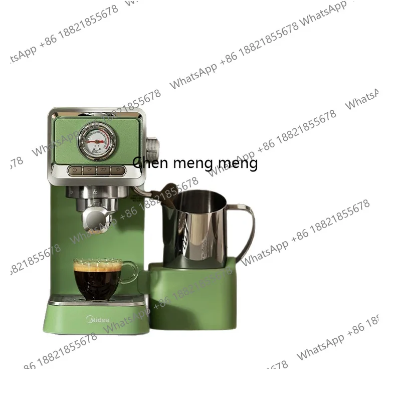 Italian semi-automatic coffee machine household low pressure pre-soaking fixed point milk foam American retro
Italian semi-automatic coffee machine household low pressure pre-soaking fixed point milk foam American retro