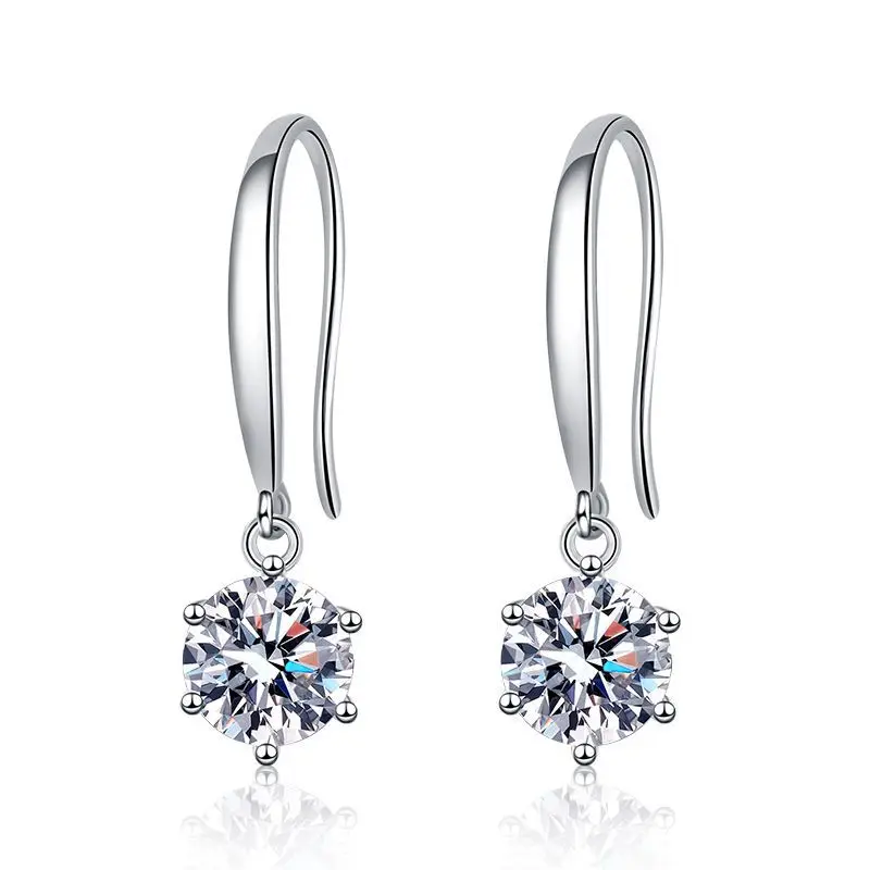 Серебряные серьги S925, серьги с бриллиантами Mosang, серьги с камнем Mosang, серьги с шестью крапанами в каратах, изысканное качество
Серебряные серьги S925, серьги с бриллиантами Mosang, серьги с камнем Mosang, серьги с шестью крапанами в каратах, изысканное качество