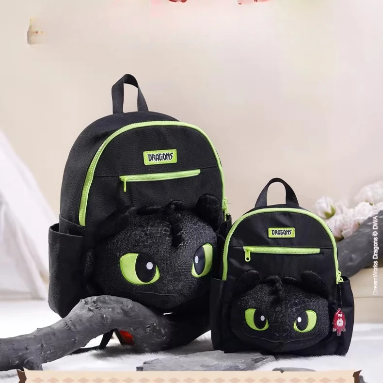 Genuine How to train a dragon Night Devil Toothless LittleBlack Dragon Cute Cartoon Plush Doll Double Shoulder Schoolbag Student
Genuine How to train a dragon Night Devil Toothless LittleBlack Dragon Cute Cartoon Plush Doll Double Shoulder Schoolbag Student