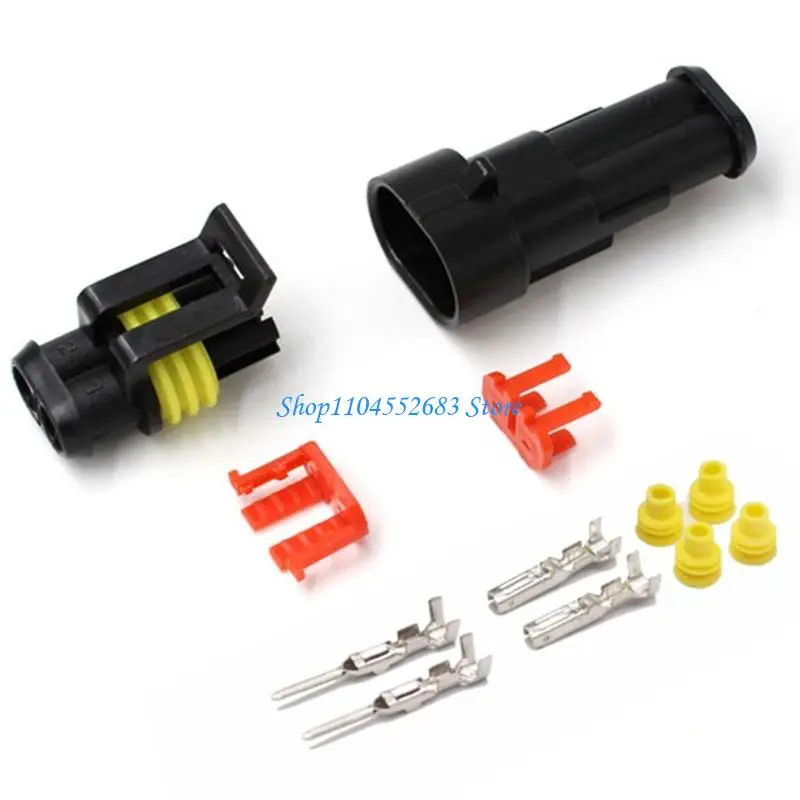 Y6GD 5Pcs Male Female Electrical Connector Plugs with Wire Quick Disconnect Wire Connector for Car Truck Boats Enduring
Y6GD 5Pcs Male Female Electrical Connector Plugs with Wire Quick Disconnect Wire Connector for Car Truck Boats Enduring