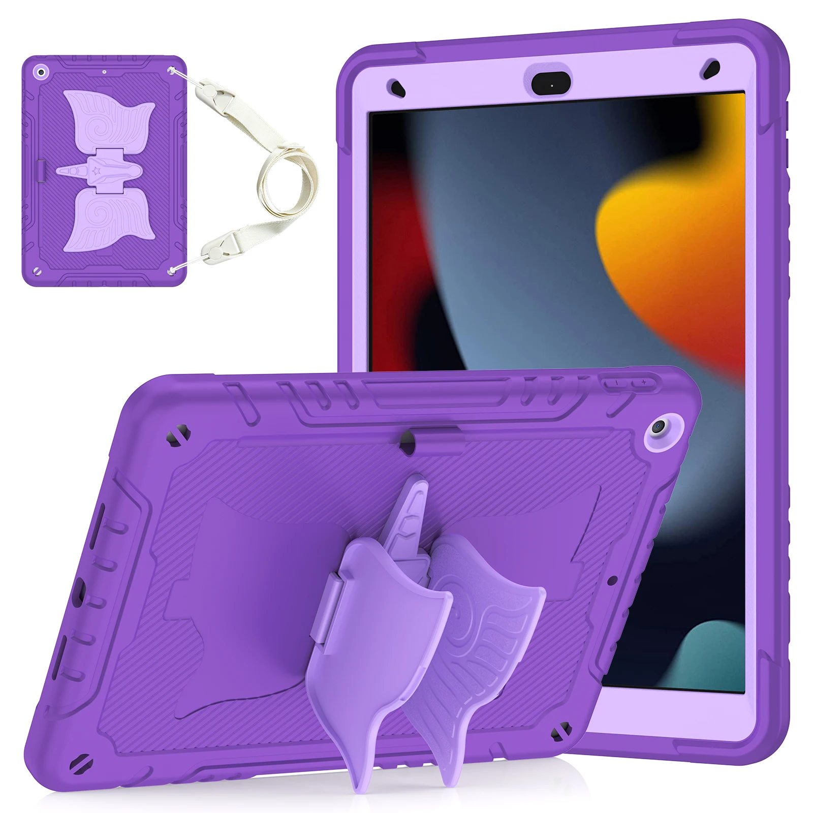 Tablet Protective Case, Unicorn Stand Model, Suitable for iPad 7/8/9 10.2Inch/Air 1 2 3 10.5Inch/Pro 10.5Inch with Stand, 10 Colors Available
Tablet Protective Case, Unicorn Stand Model, Suitable for iPad 7/8/9 10.2Inch/Air 1 2 3 10.5Inch/Pro 10.5Inch with Stand, 10 Colors Available