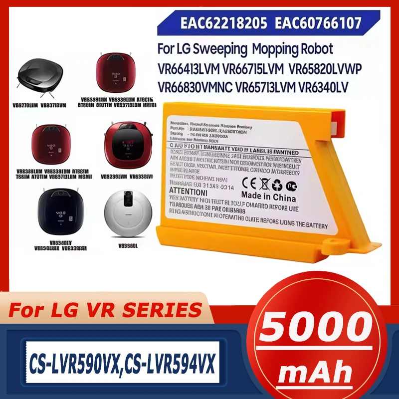 Робот для подметания и уборки для LG VR65720LVMP VR65715LVM EAC 62218205 VR66750LVWP EAC 60766107 АГМ 30061001 Аккумулятор для пылесоса
Робот для подметания и уборки для LG VR65720LVMP VR65715LVM EAC 62218205 VR66750LVWP EAC 60766107 АГМ 30061001 Аккумулятор для пылесоса