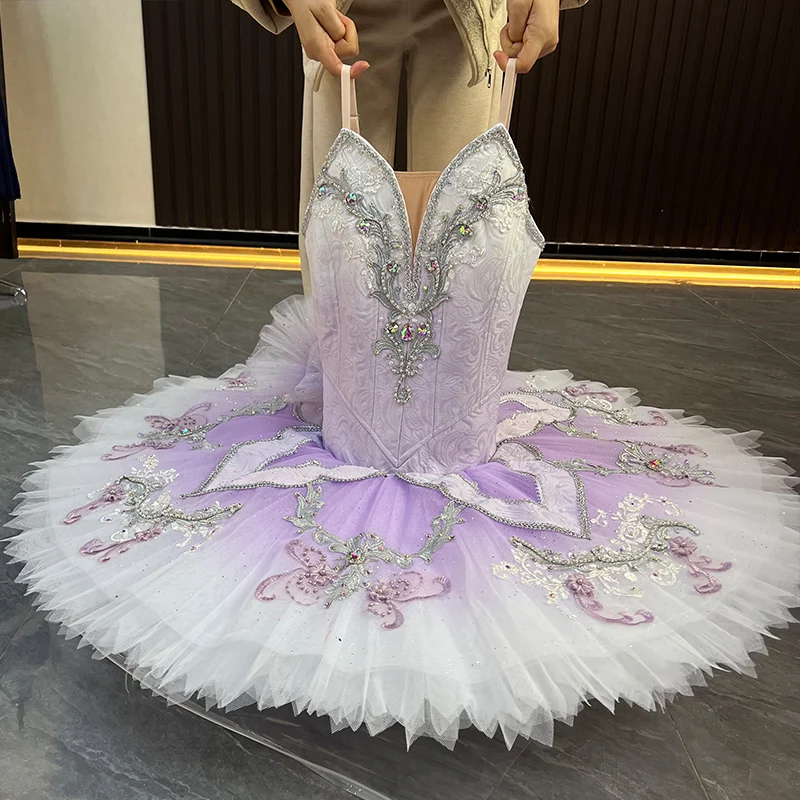 BT01406 Профессиональный индивидуальный размер, цвет на заказ для детей, девочек, женщин, взрослых, сиреневые балетные костюмы-пачки
BT01406 Профессиональный индивидуальный размер, цвет на заказ для детей, девочек, женщин, взрослых, сиреневые балетные костюмы-пачки