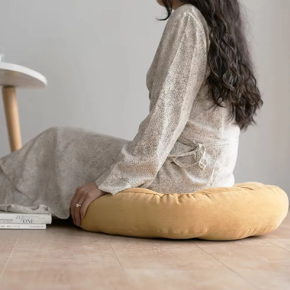 Модные вельветовые напольные подушки, сплошной цвет, утолщенный коврик татами, круглая подушка для медитации и сидения
Модные вельветовые напольные подушки, сплошной цвет, утолщенный коврик татами, круглая подушка для медитации и сидения