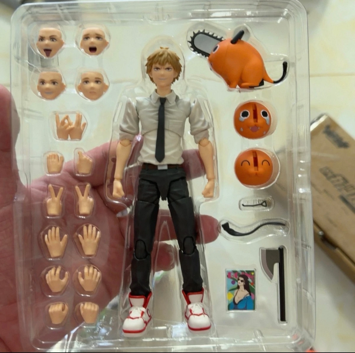 100% Authentic Bandai S.H.Figuarts Chainsaw Man Denji Human Form Action Figure Official Licensed In Stock Gift Collection Toys
100% Authentic Bandai S.H.Figuarts Chainsaw Man Denji Human Form Action Figure Official Licensed In Stock Gift Collection Toys
