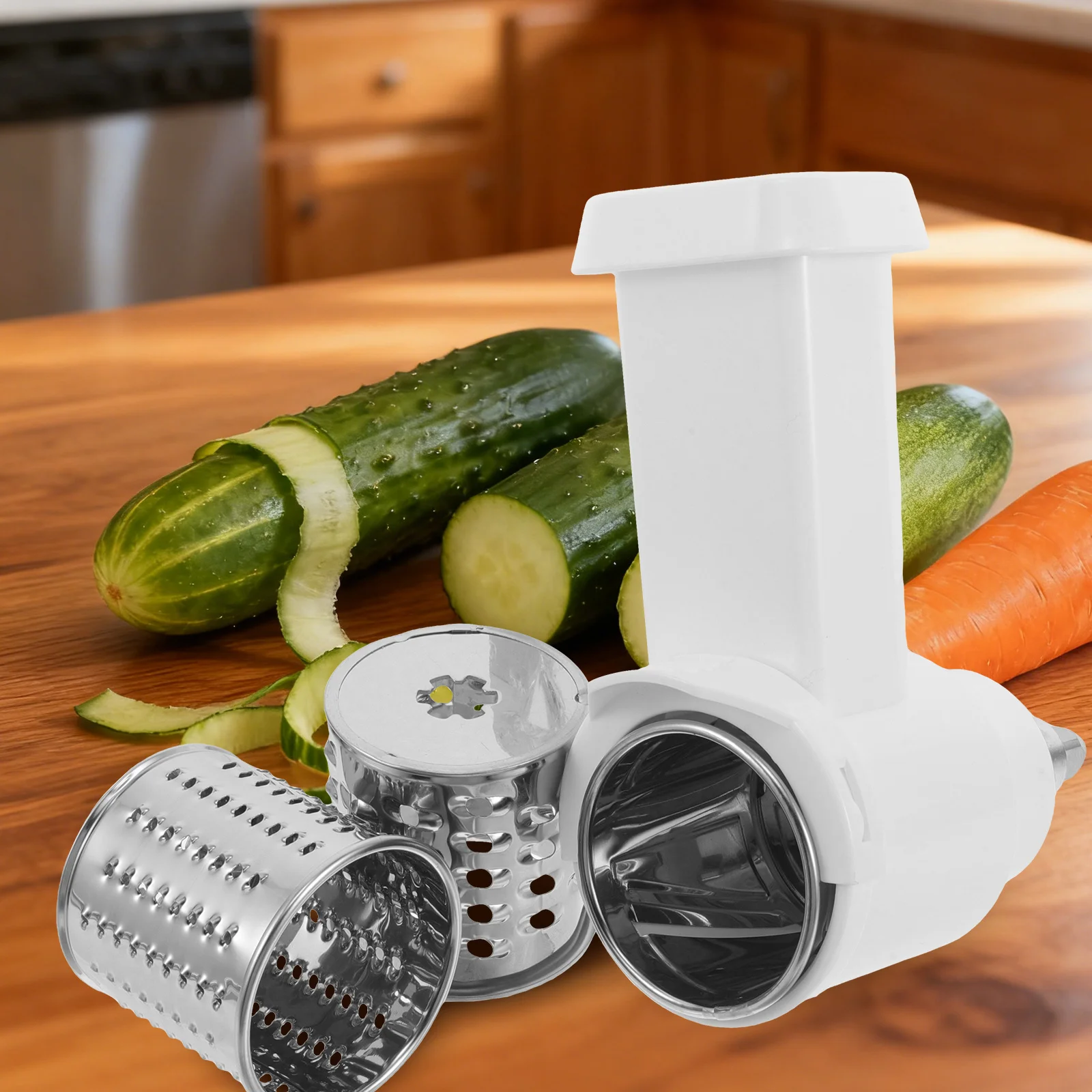 1 комплект, кухонный помощник для нарезки, насадка для измельчения овощей из нержавеющей стали, аксессуары, измельчитель еды, резак
1 комплект, кухонный помощник для нарезки, насадка для измельчения овощей из нержавеющей стали, аксессуары, измельчитель еды, резак