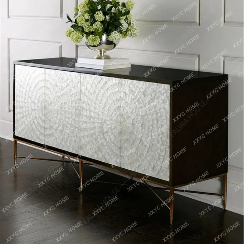 Stainless steel porch cabinet foyer cabinet ultra-thin living room decorative cabinet solid wood dining side locker
Stainless steel porch cabinet foyer cabinet ultra-thin living room decorative cabinet solid wood dining side locker