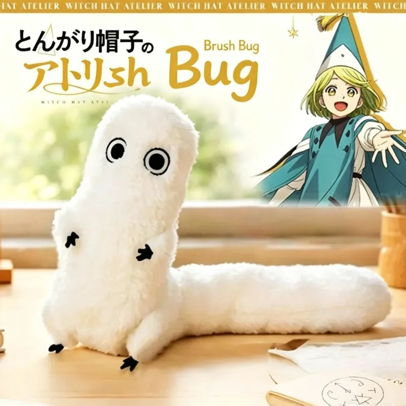 New Witch Hat Atelier Fudemushi Plush Doll Toy 40CM Bendable Cute White Worm Stuffed Doll For Fans Home Decor Gift
New Witch Hat Atelier Fudemushi Plush Doll Toy 40CM Bendable Cute White Worm Stuffed Doll For Fans Home Decor Gift