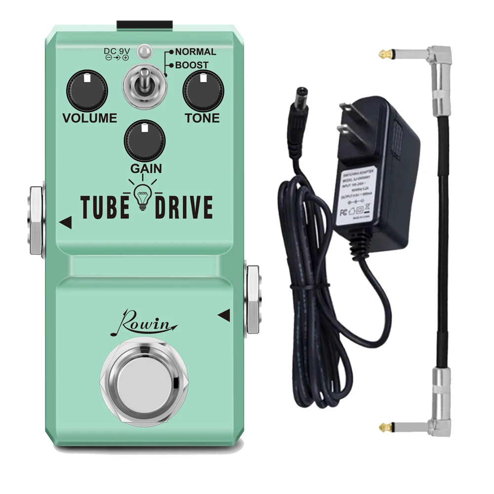 Rowin LN-328 Tube Drive Electric Guitar Analog Overdrive Pedal Mini Classic Blues Pedal Distortion Box Normal Boost Modes Parts
Rowin LN-328 Tube Drive Electric Guitar Analog Overdrive Pedal Mini Classic Blues Pedal Distortion Box Normal Boost Modes Parts