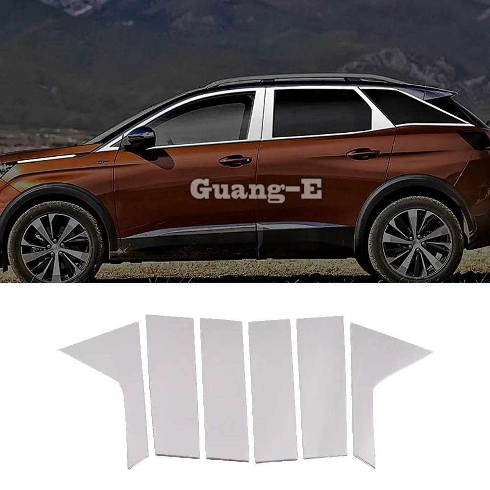 Для Peugeot 3008 GT 3008GT 4008 2016 2017 2018 2019 2020 Автомобильная декоративная стойка из нержавеющей стали оконная средняя полоса отделка рамка лампа
Для Peugeot 3008 GT 3008GT 4008 2016 2017 2018 2019 2020 Автомобильная декоративная стойка из нержавеющей стали оконная средняя полоса отделка рамка лампа