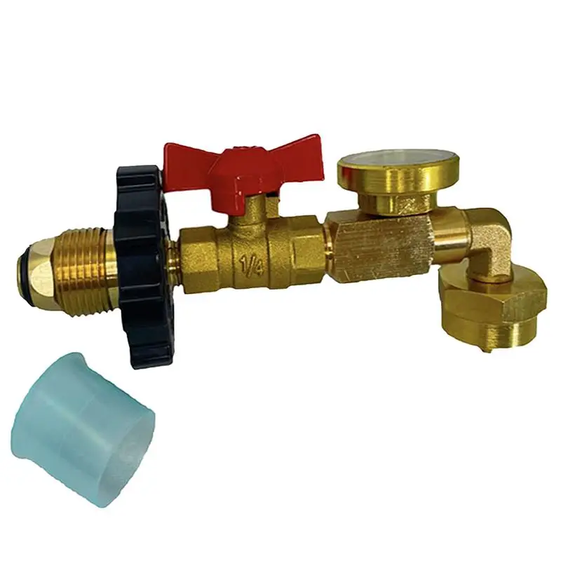 Propane Refill Elbow Adapter Refill Adapter Solid Brass Grill Connectors & Hoses Precise Control Pressure And Elbow Adapter
Propane Refill Elbow Adapter Refill Adapter Solid Brass Grill Connectors & Hoses Precise Control Pressure And Elbow Adapter